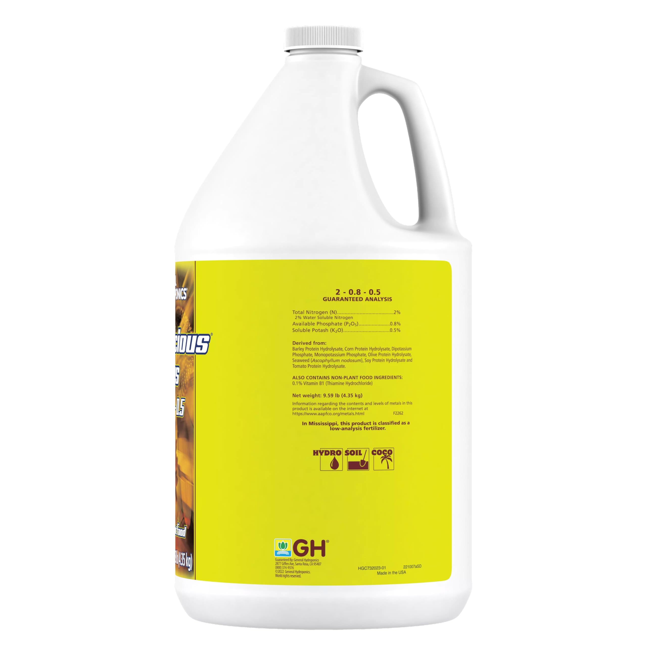 残り2本Floralicious Plus 1 Gallon General Hydroponics Floralicious Plus, 1 Gallon Nutrient